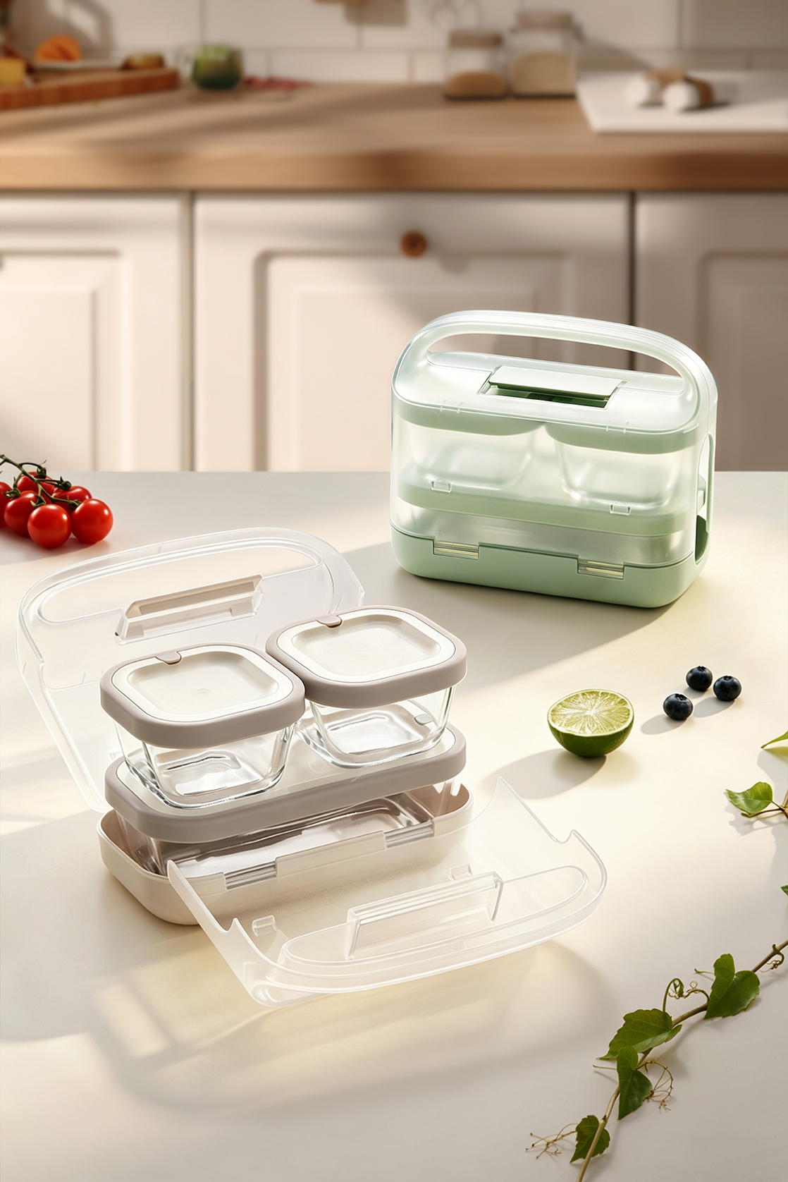 Compartment bento box