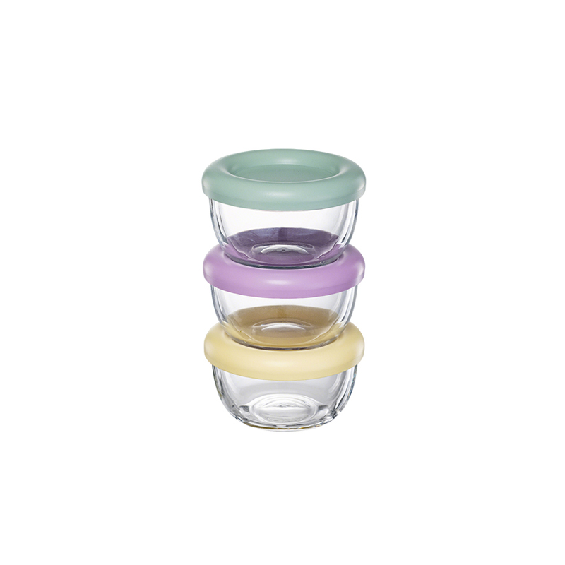 3-piece stackable bowl set